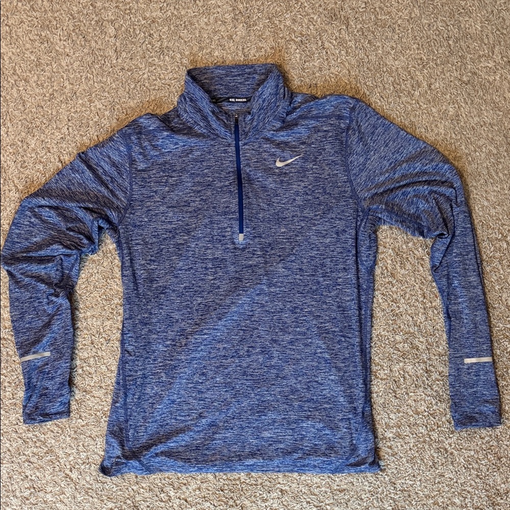 Nike Purple Running Quarter Zip